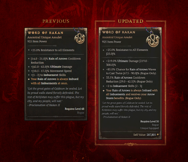Diablo IV Season 5   Patch 1.5.0 Overview