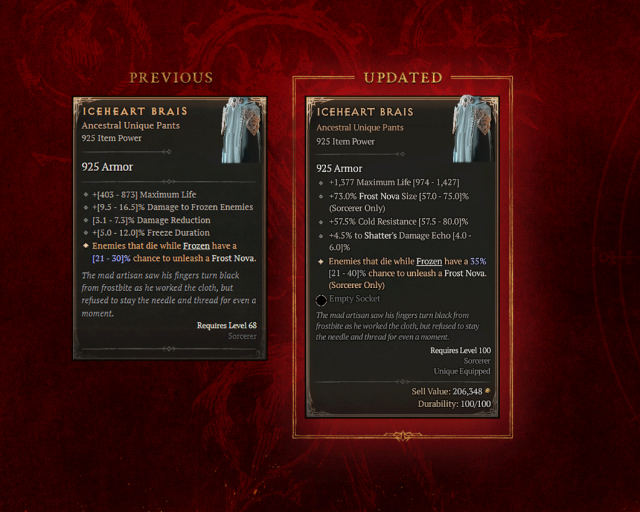 Diablo IV Season 5   Patch 1.5.0 Overview