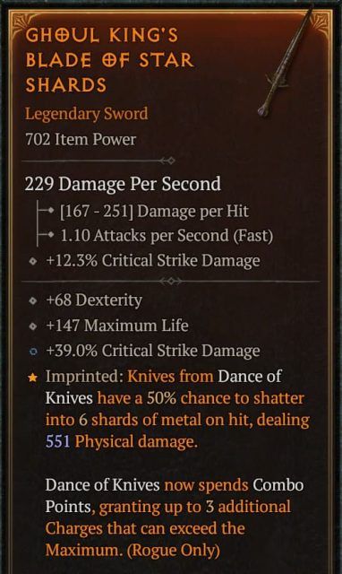Diablo 4 Dance of Knives Rogue Leveling Build Season 6 – Shadowfrost Dancer