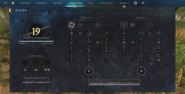 New World Rapier Build 2024 - Skill Trees