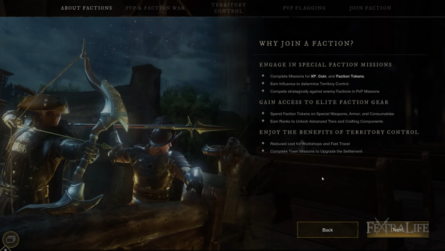 New World Aeternum   How To Join a Faction