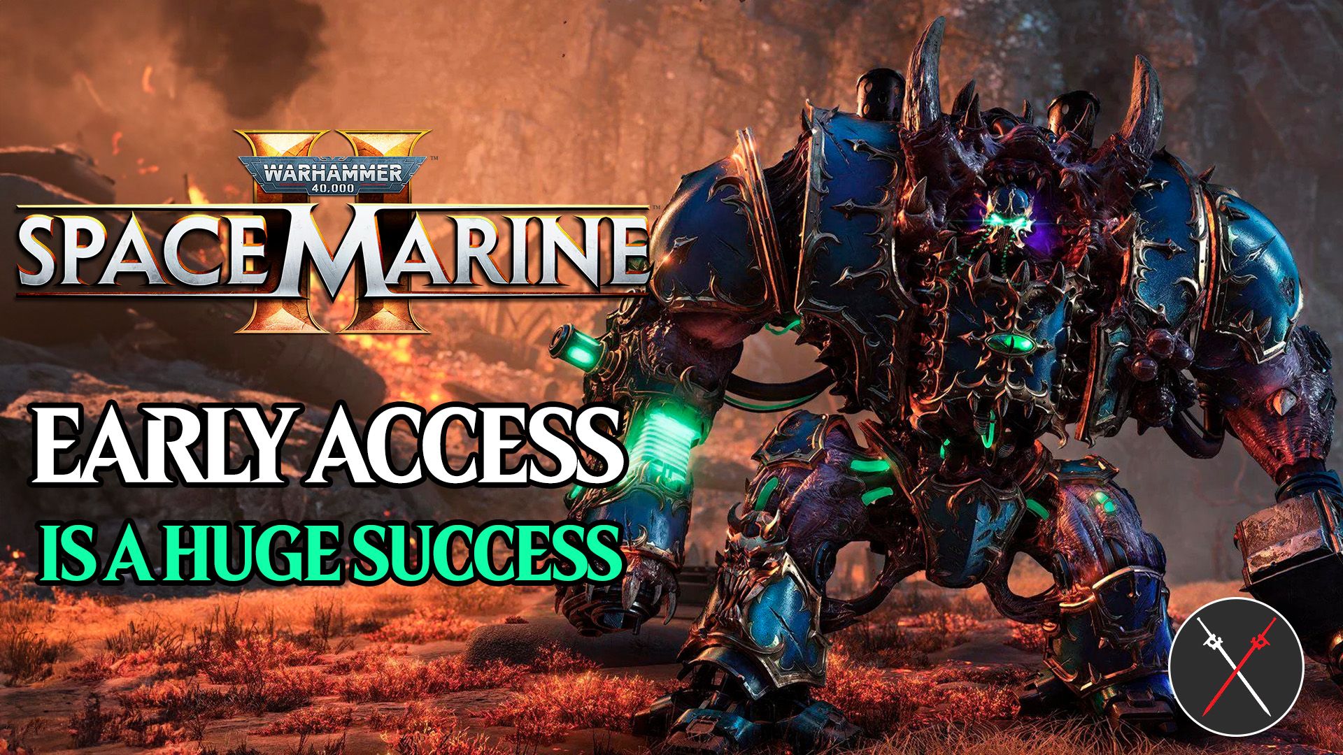 warhammer 40k space marine 2 huge success