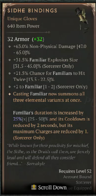 The NEW Sorcerer in Diablo 4 Vessel of Hatred – Patch 2.0