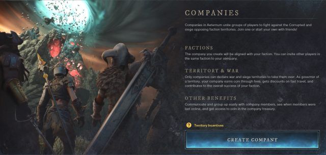 New World Aeternum   How To Join a Faction