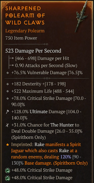 Diablo 4 Spiritborn Leveling Build   Unleashed Hunter