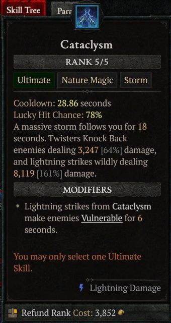 Diablo 4 Lightning Druid Leveling Build Season 6 – Endless Cataclysm