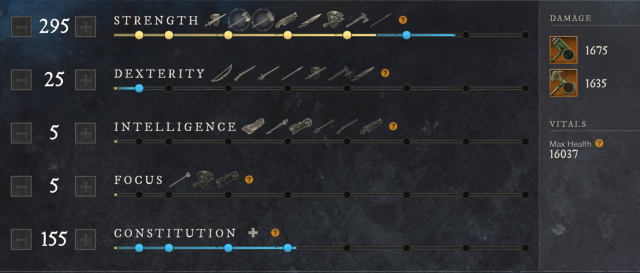 New World Great Axe and War Hammer Build 2024 - Stats