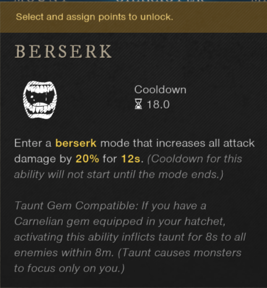 New World Hatchet and Great Axe Build 2024 - Berserk