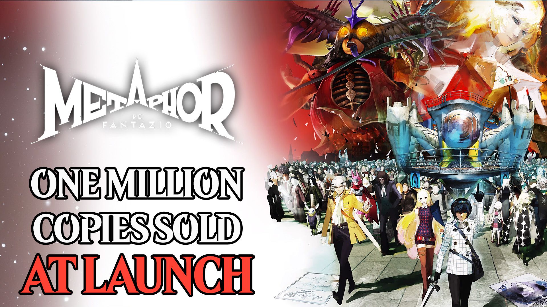 metaphor ReFantazio pc one million copies sold