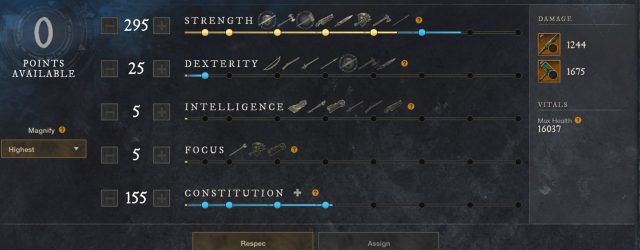 New World Sword and Shield Tank Build 2024 - Stats