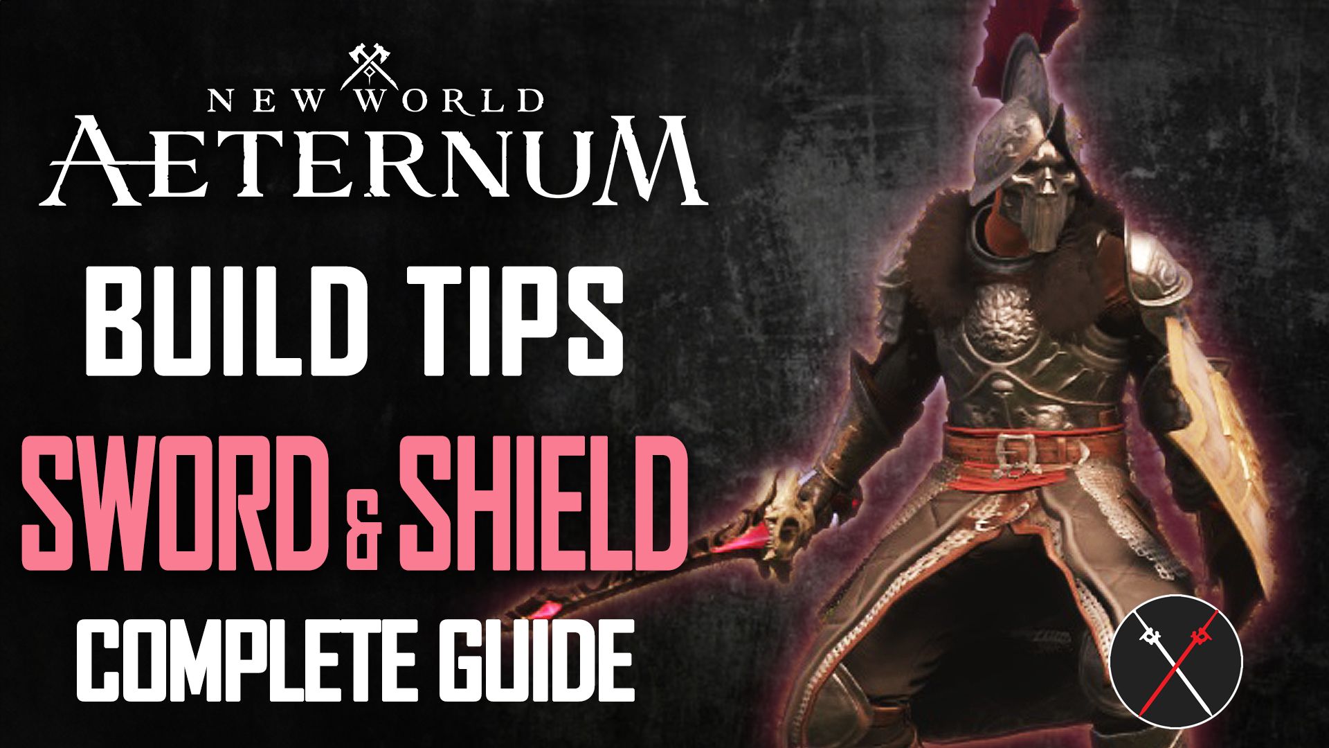 new world aeternum sword shield build guide tips best farming early game pvp endgame