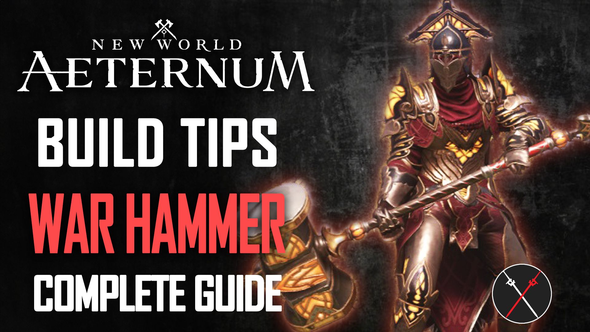 new world aeternum warhammer build guide tips best farming early game pvp endgame