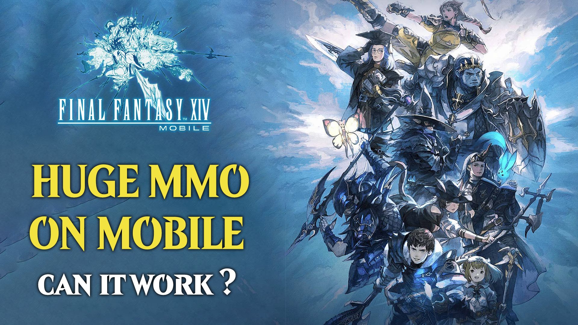 ffxiv mobile annoucement release date mmorpg