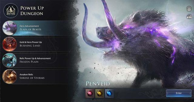 Dungeon Priority Breakdown for King Arthur: Legends Rise