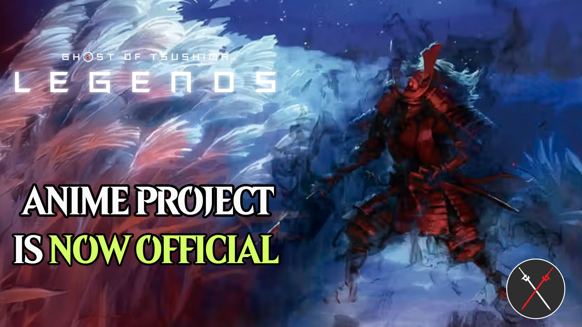 ghost of tsushima anime is now official