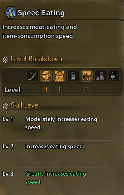 Monster Hunter Wilds Long Sword Build - Speed Eating