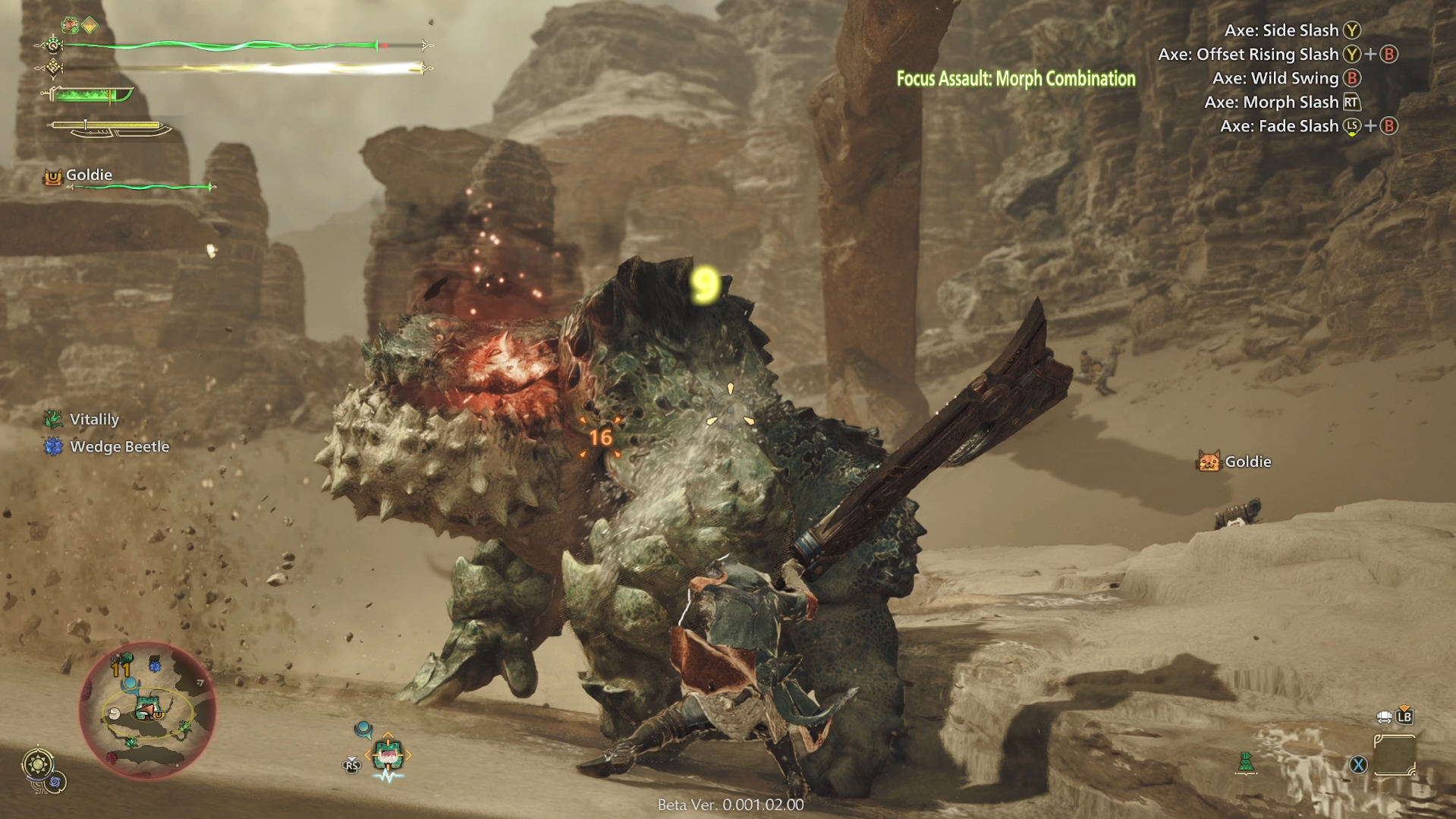Monster Hunter Wilds Switch Axe Guide to Combos &amp; Changes