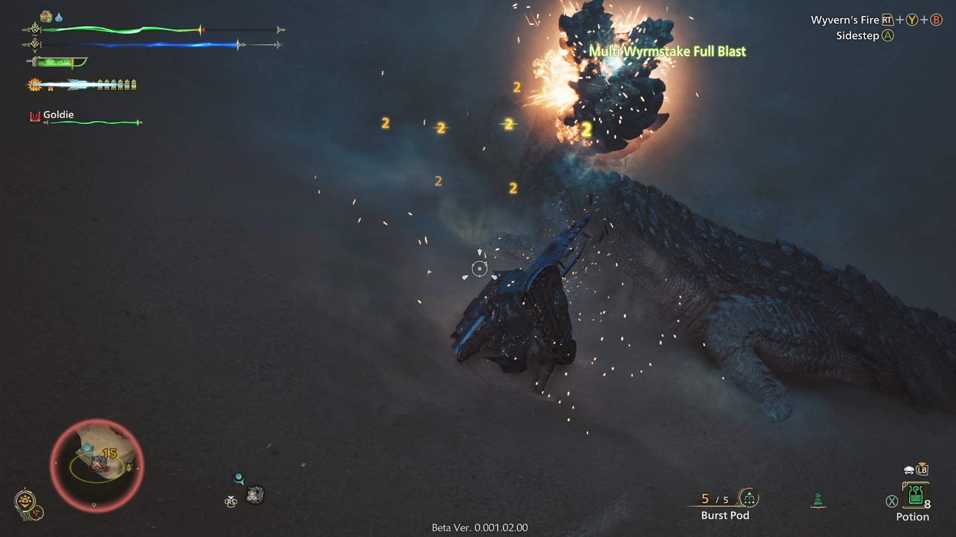Monster Hunter Wilds Gunlance Guide - Multi-Wyrmstake Full Blast