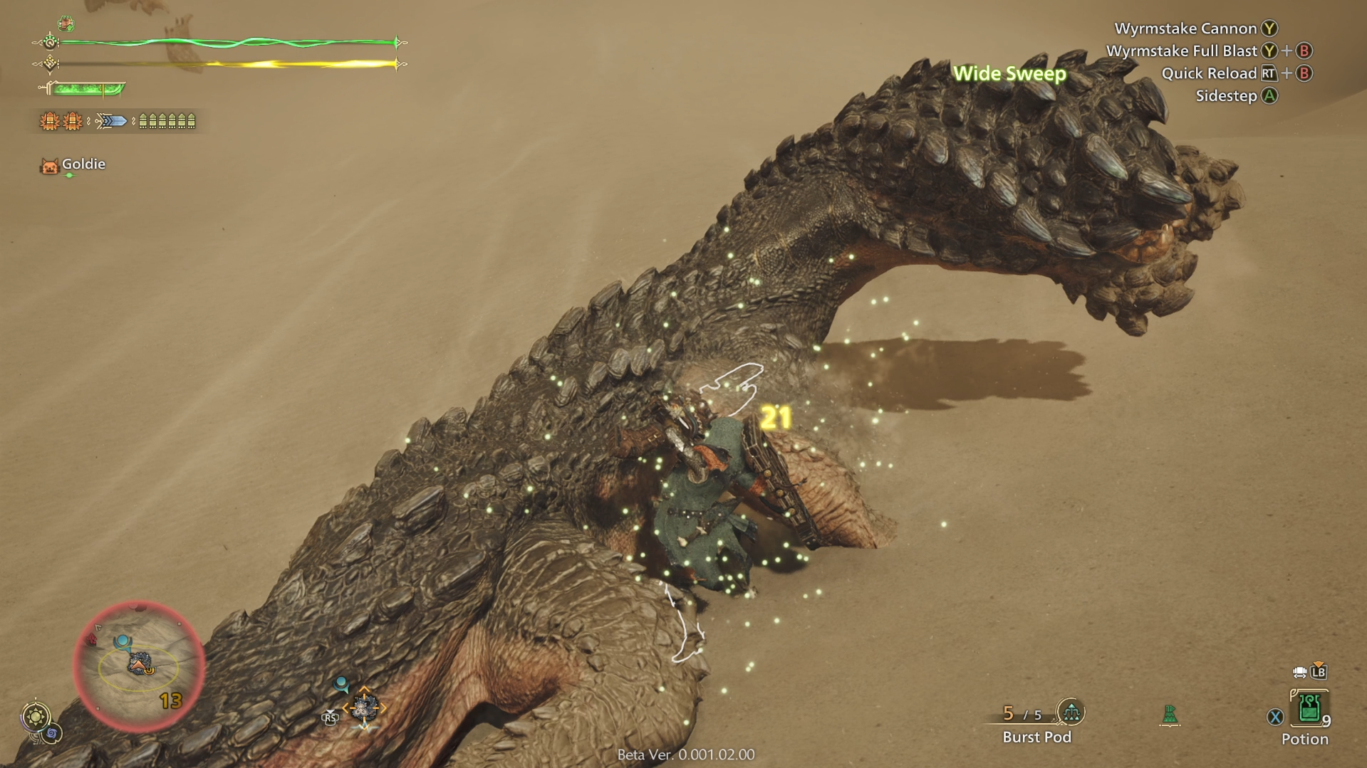 Monster Hunter Wilds Gunlance Guide - Wide Sweep