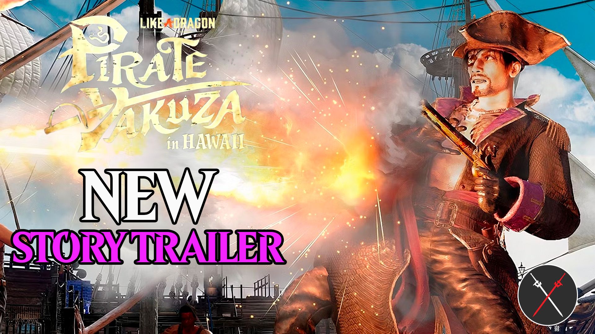like a dragon pirate yakuza in hawaii story trailer