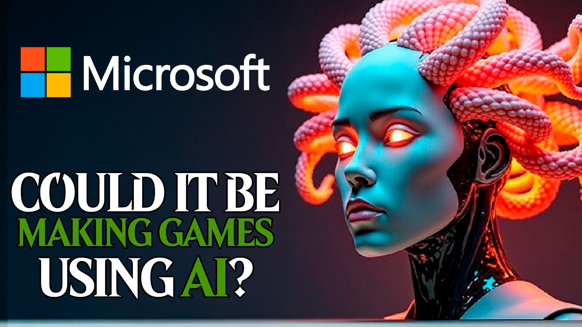microsoft it be making games using ai