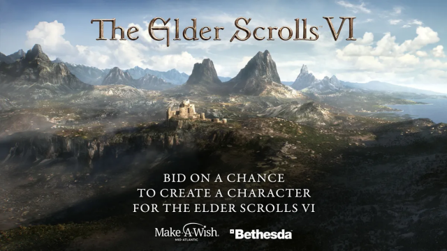 The Elder Scrolls VI Breaks Its Silence for Charity