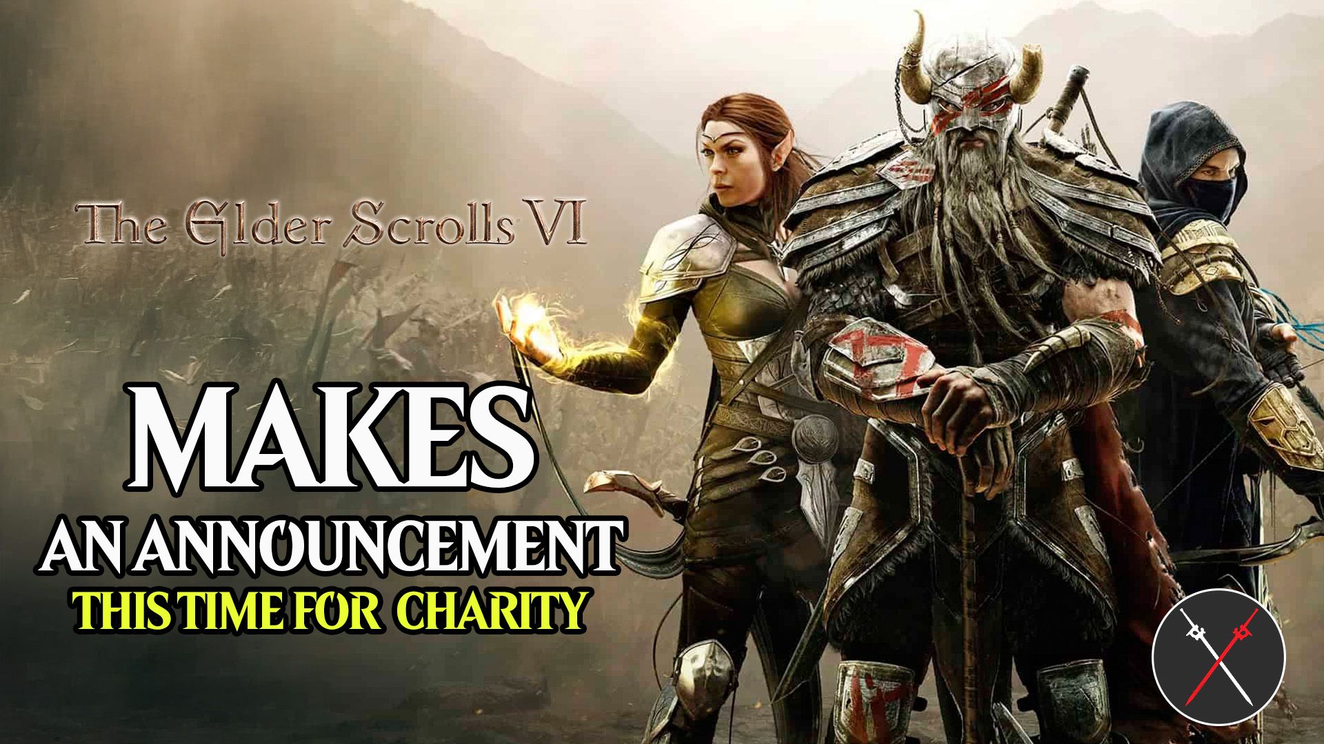 the elder scrolls 6 charity announcement