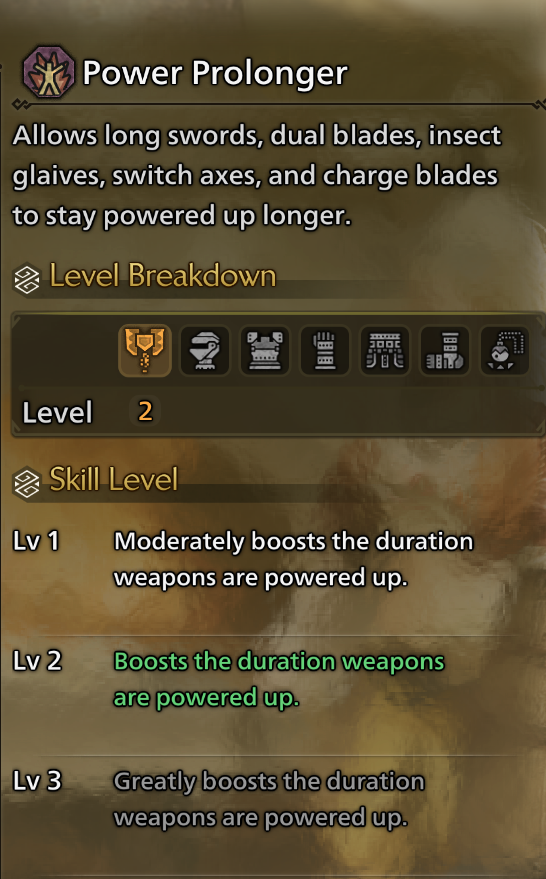 Best Charge Blade Skills in MHWilds - Power Prolonger