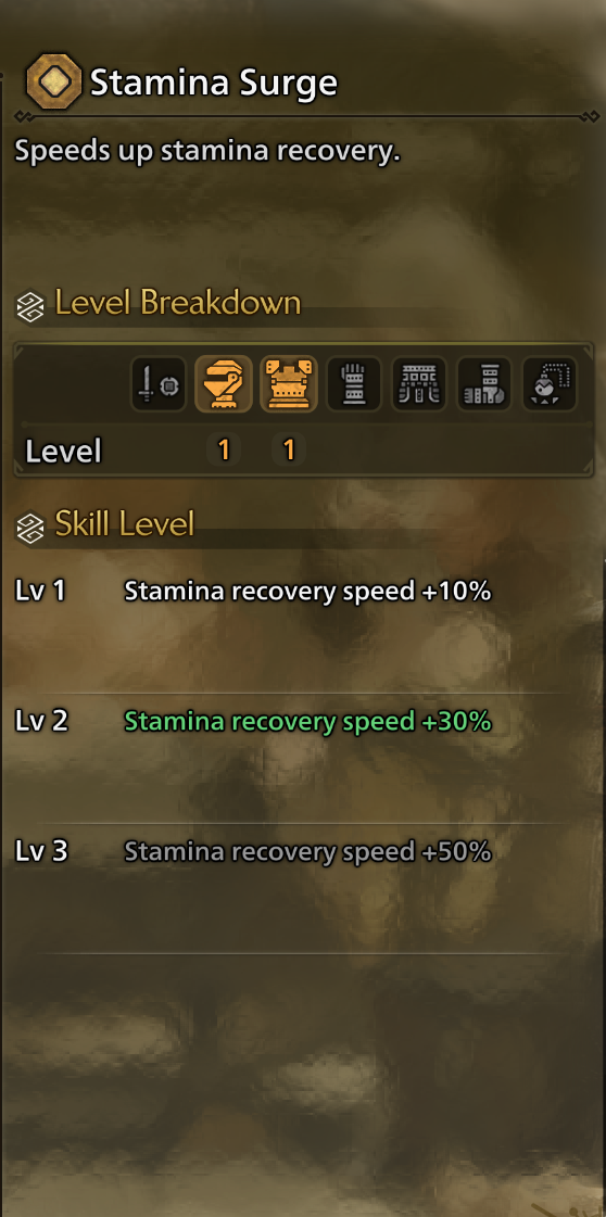 Best Hammer Skills in MHWilds - Stamina Surge