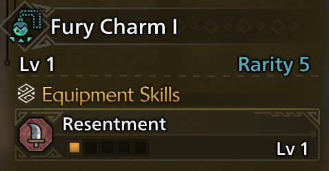 Best Charge Blade Skills in MHWilds - Fury Charm I