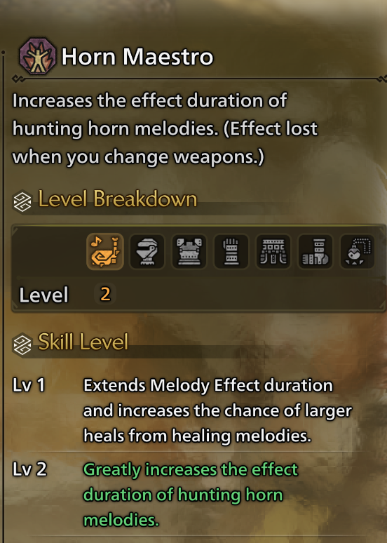 Best Hunting Horn Skills in MHWilds - Horn Maestro