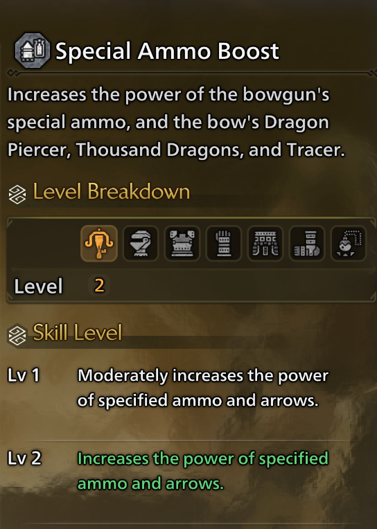 Best Light Bowgun Skills in MHWilds - Special Ammo Boost