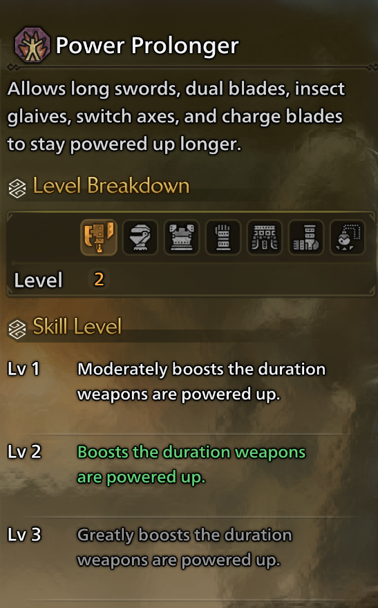 Best Switch Axe Skills in MHWilds - Power Prolonger