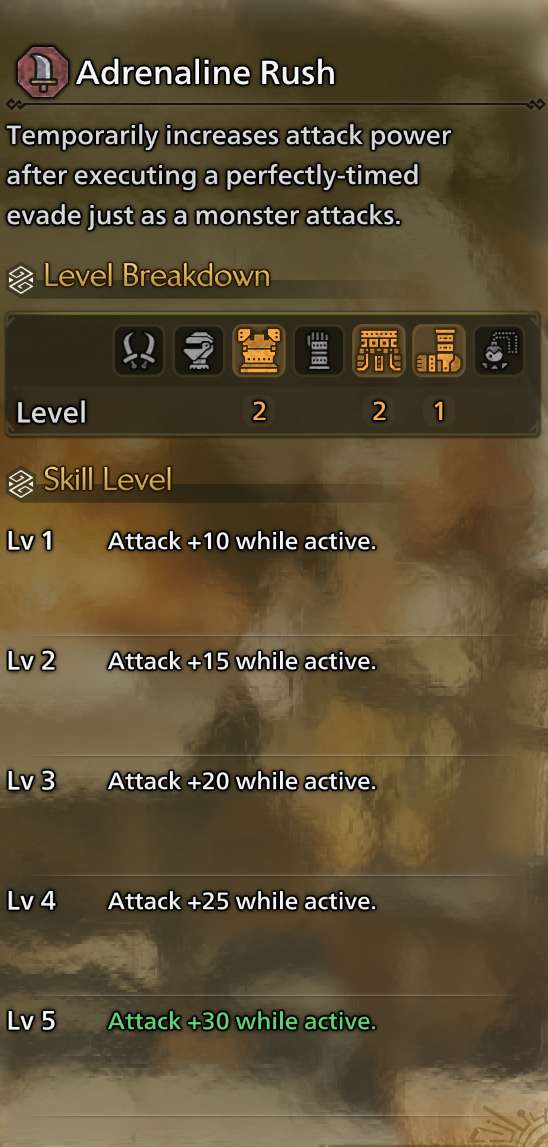 Best Long Sword Skills in MHWilds - Adrenaline Rush