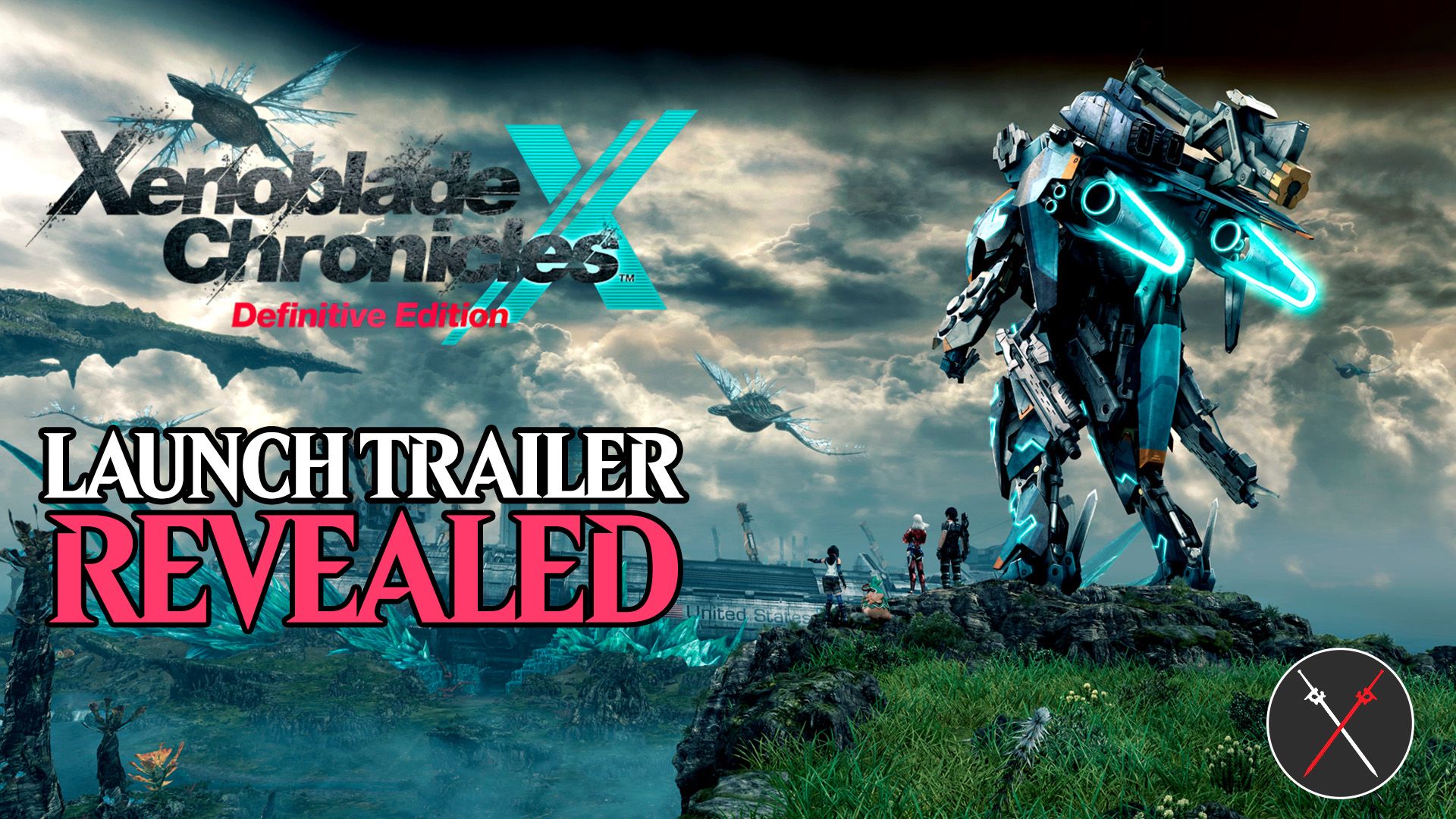 XenobladeChroniclesX launch trailer revealed