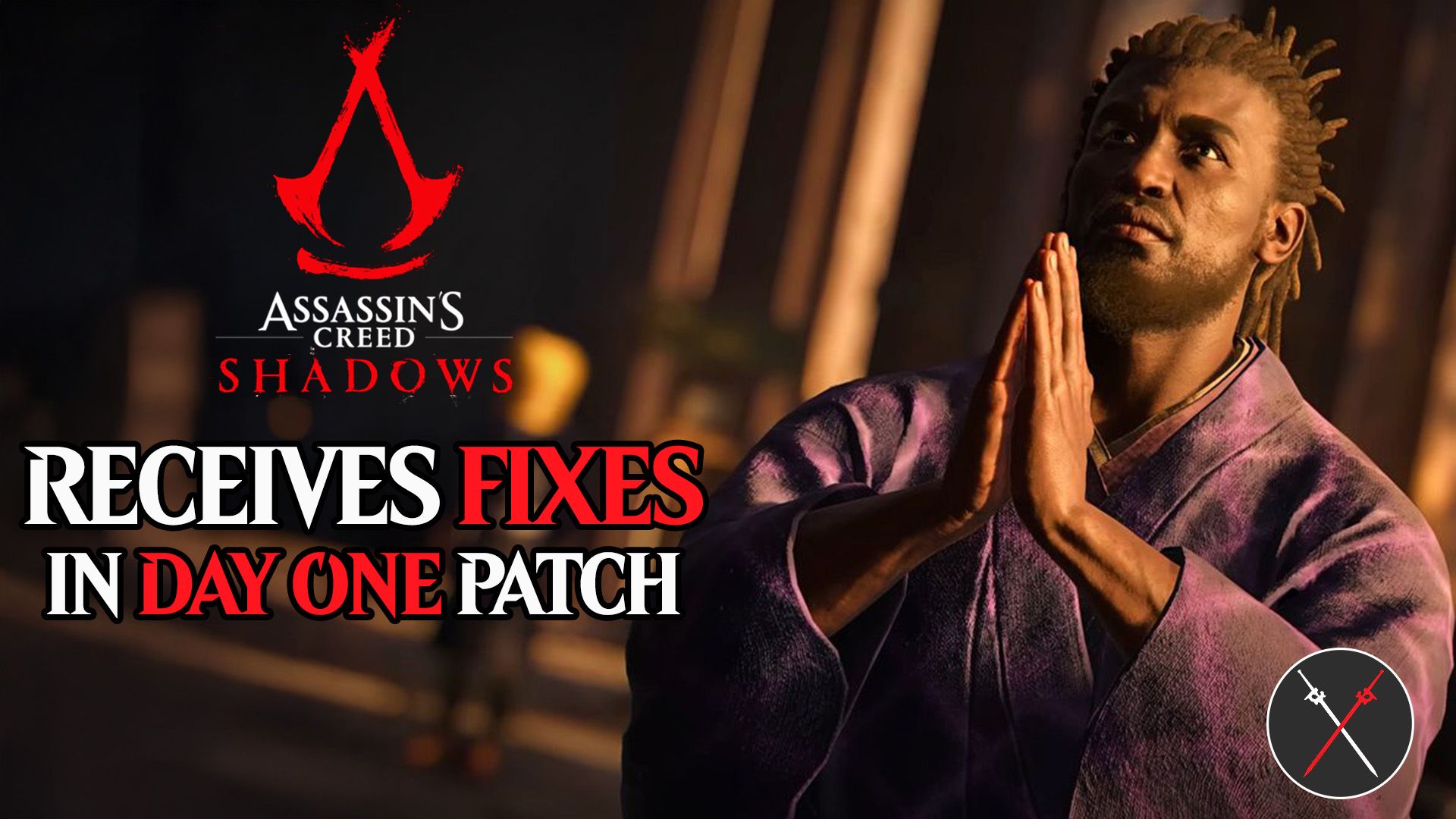 assassin creed shadows receives fixes in day one patch