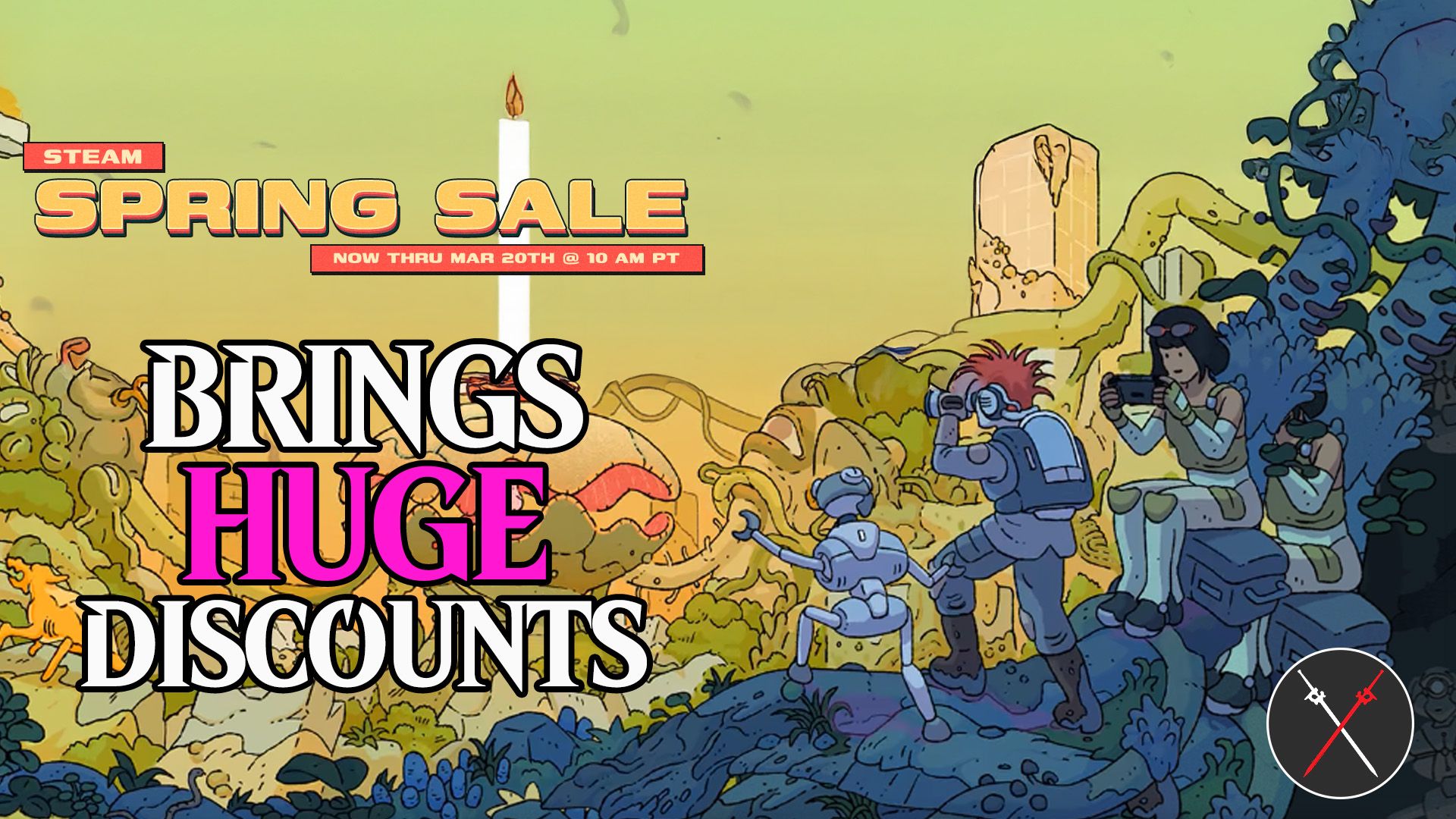 steam spring sale 2025 brings huge discounts