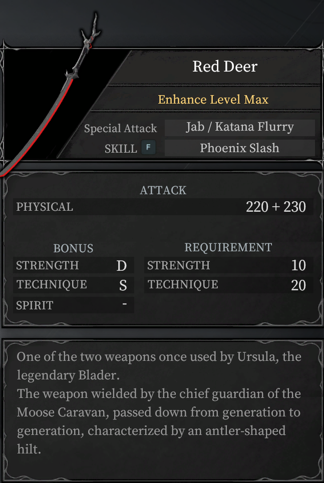 A.I Limit Katana Build Guide