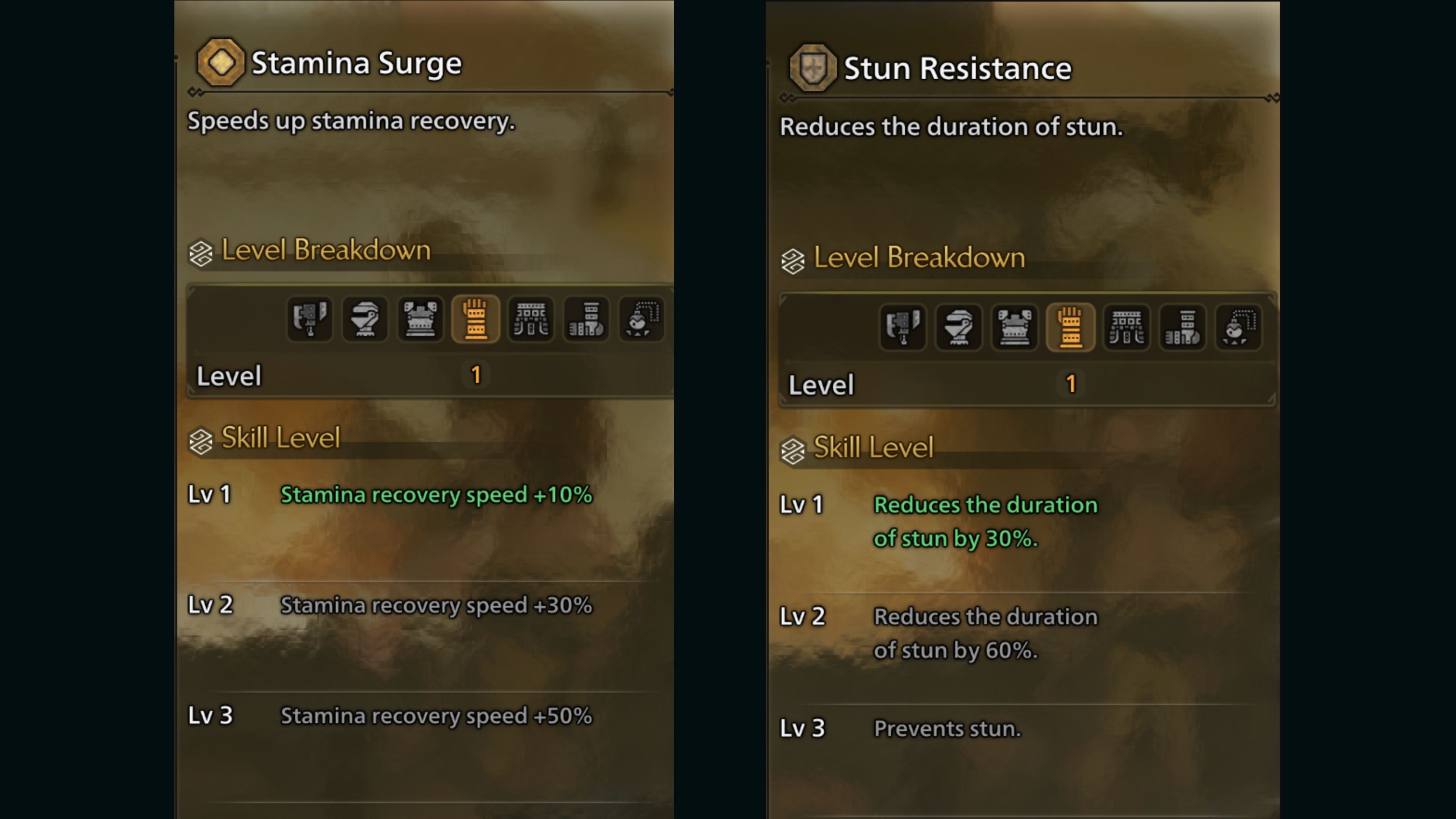 _Doshaguma Set stats In Game Screenshot 1