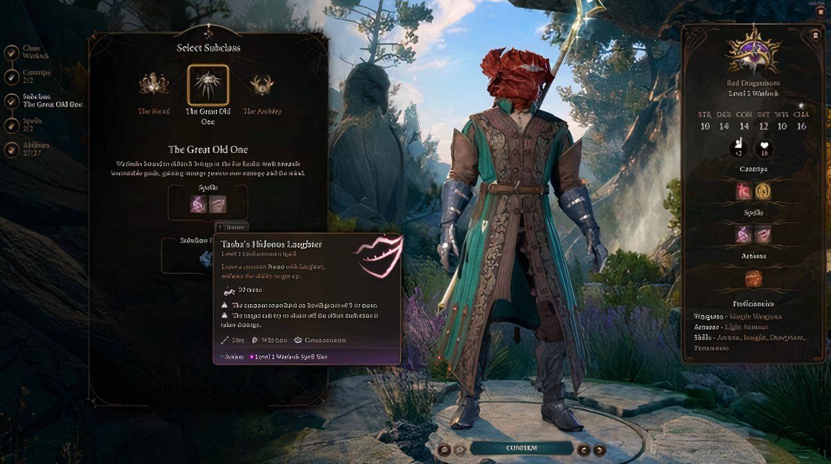 Baldur&rsquo;s Gate 3 Warlock Build The Great Old One Tasha&rsquo;s Hideous Laughter