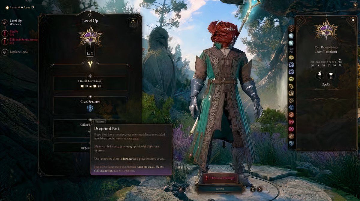 Baldur&rsquo;s Gate 3 Warlock Deepen Pact