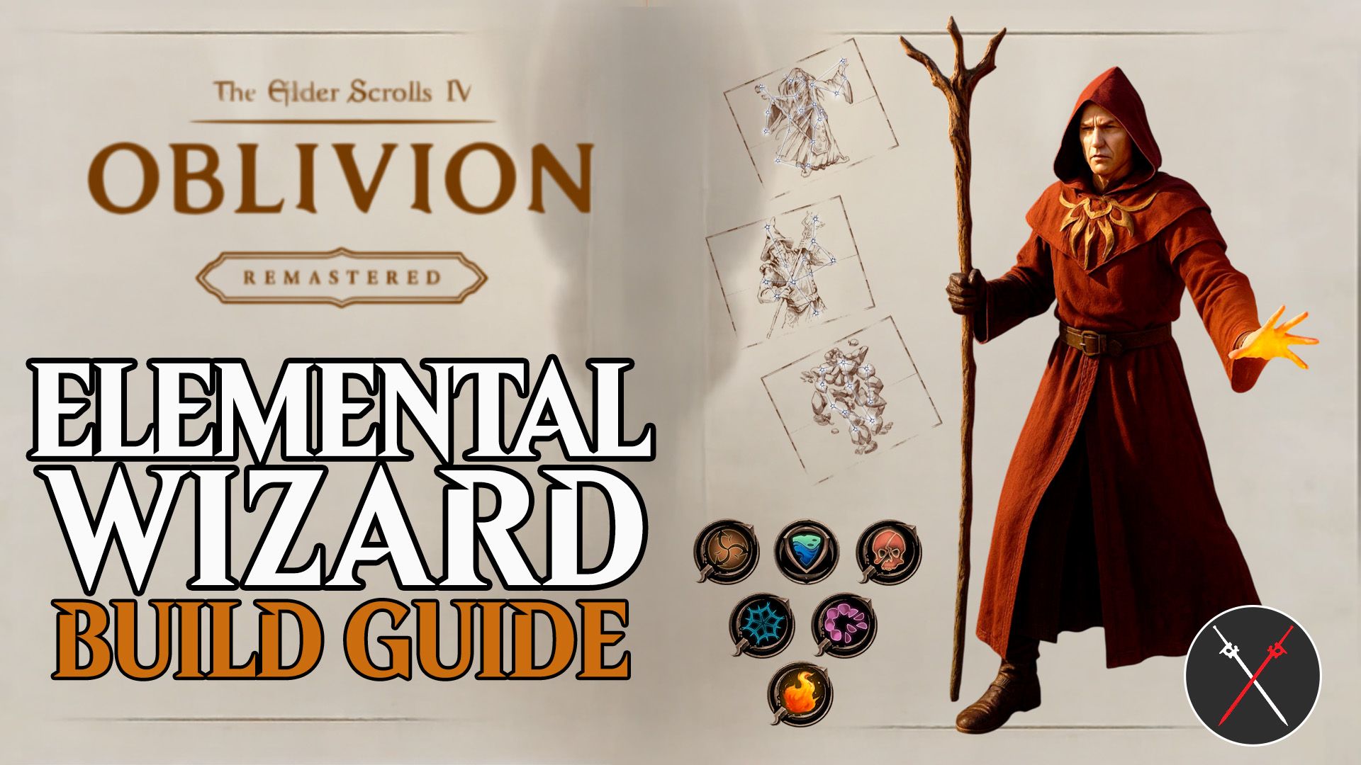 elder scrolls 4 oblivion elemental wizard build guide