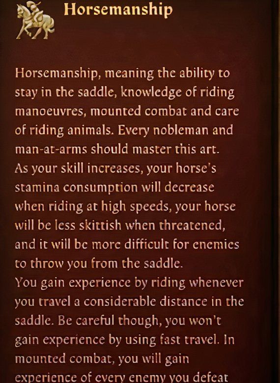 Kingdom Come Deliverance 2   Best Perks &amp; Skills horsemanship