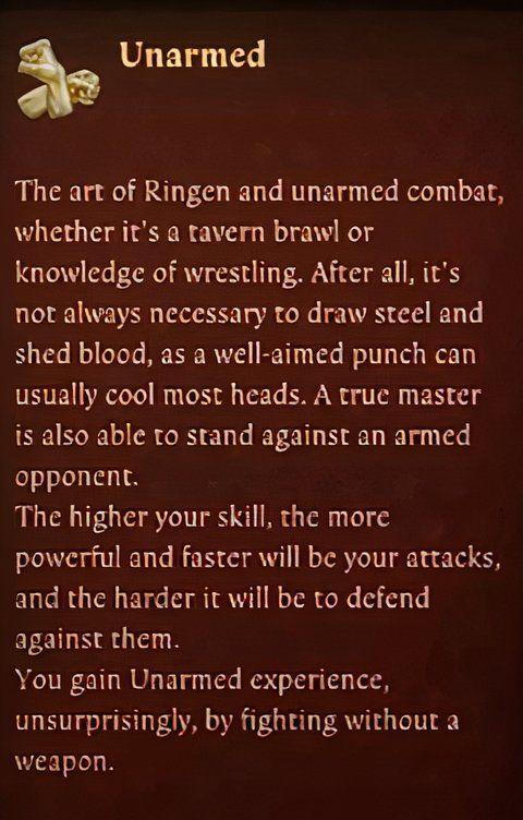 Kingdom Come Deliverance 2   Best Perks &amp; Skills unarmed