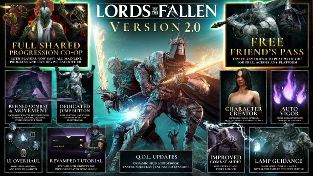 Lords of the Fallen Updates to Version 2.0