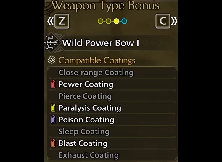 Monster_hunter_wilds_wild_power_bow_I_coatings