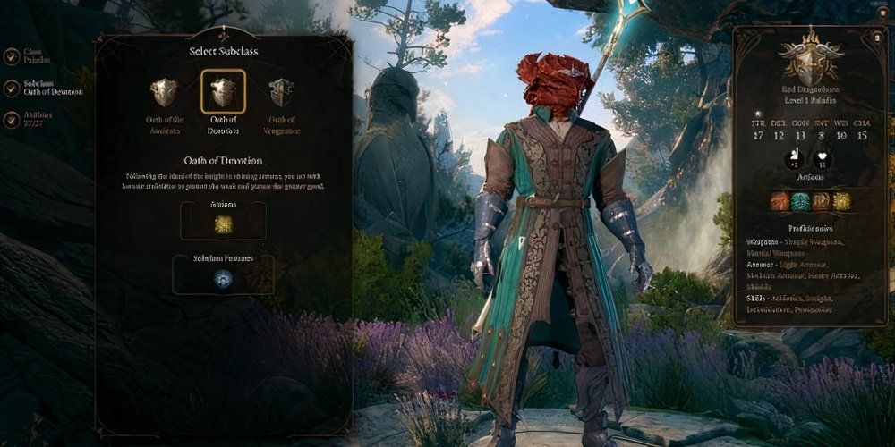 Paladin Oath of Devotion Baldur&rsquo;s Gate 3
