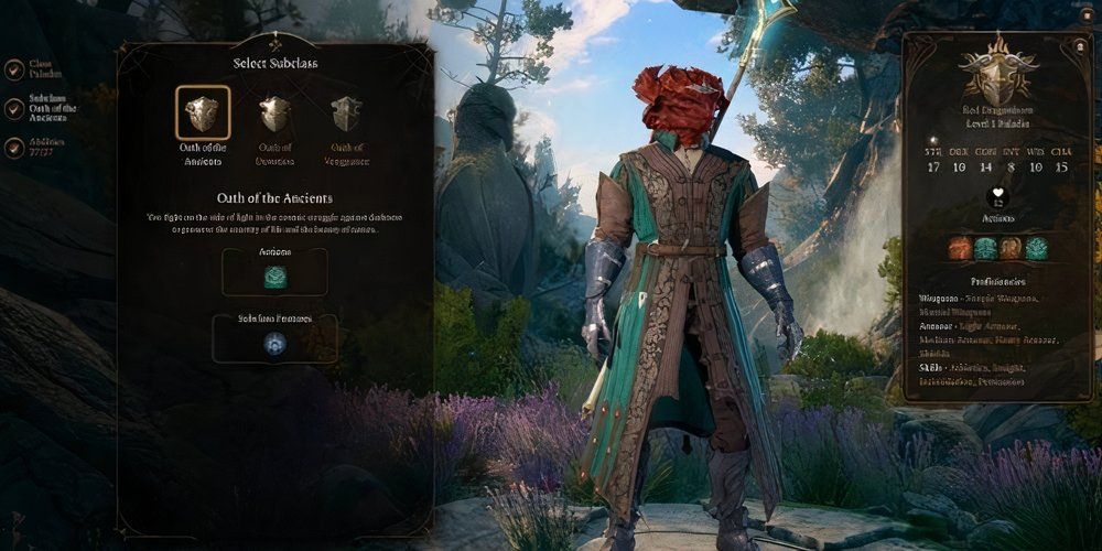 Paladin Oath of the Ancients Baldur&rsquo;s Gate 3