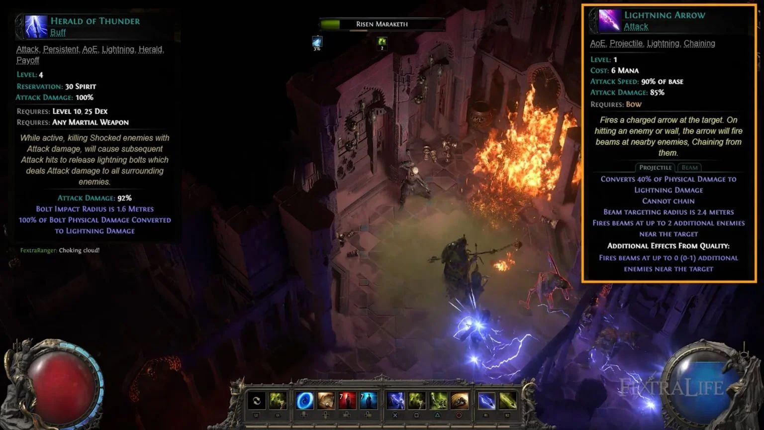 path-of-exile-2-ranger-starter-guide-skill-lightning-arrow