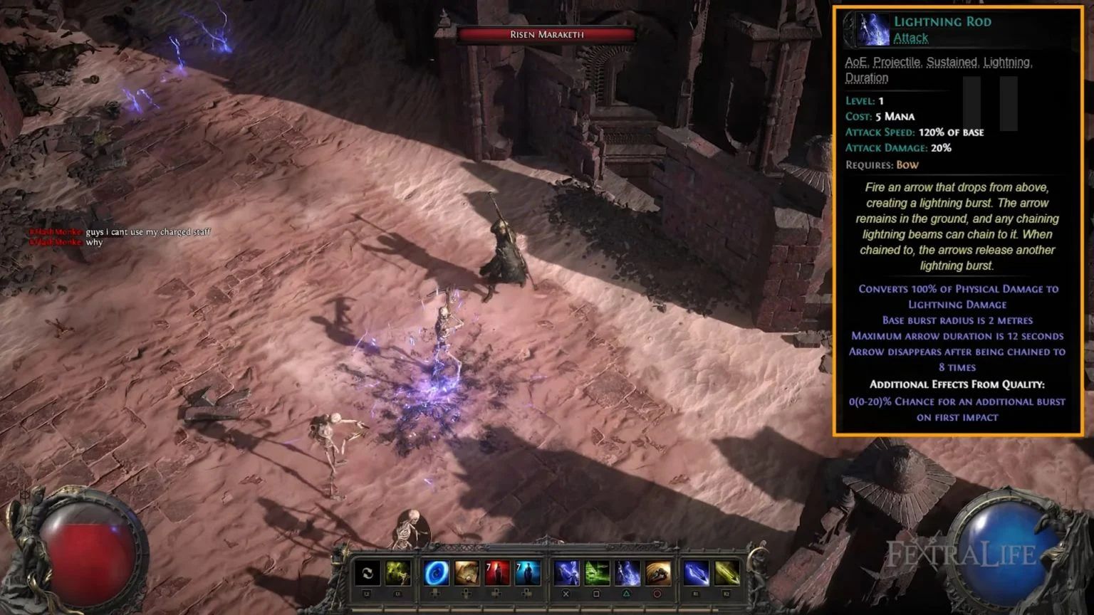 path-of-exile-2-ranger-starter-guide-skill-lightning-rod